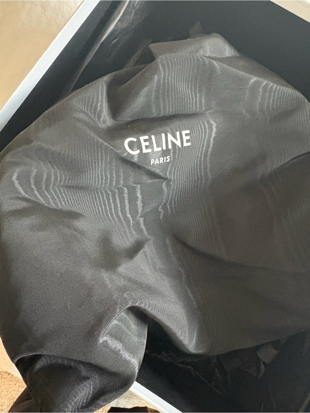 Celine Black Lace-Up Platform Combat Boots - Picture 9 of 9